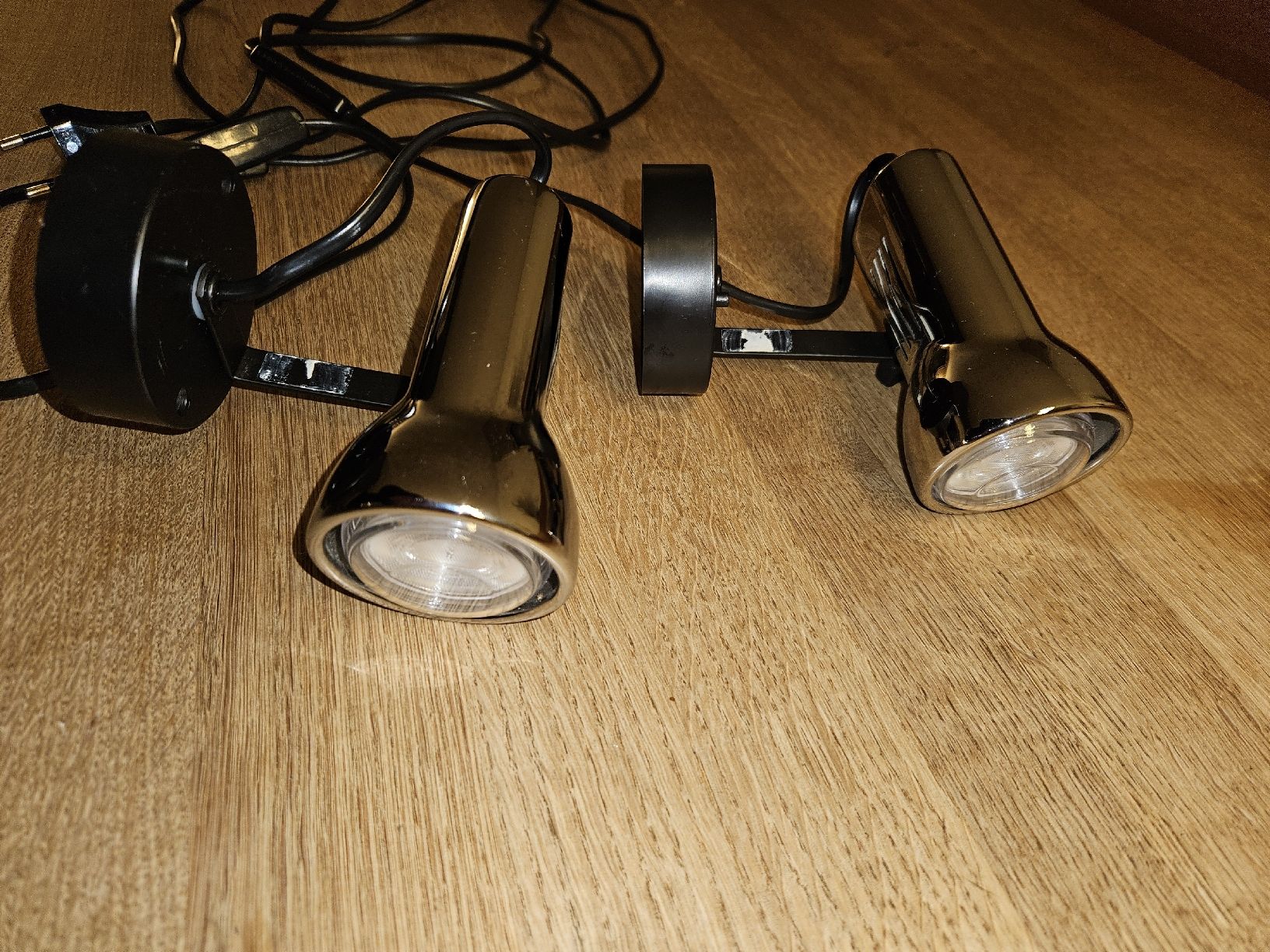 Lampade: 2er Set Chrom Lampen – Usato da Uzwil venduto da Robi007 3