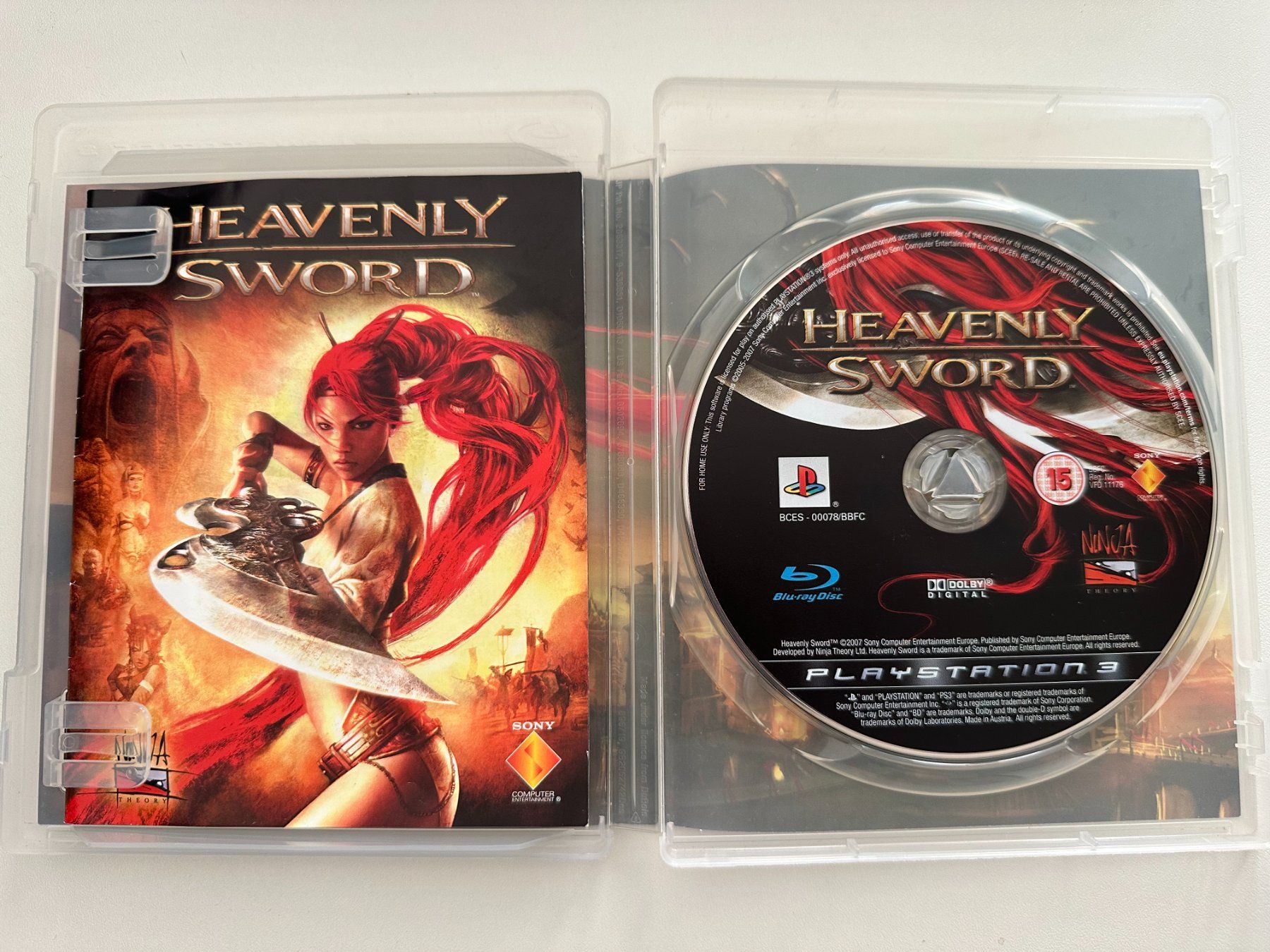 Sony Giochi: Heavenly Sword, Sony Playstation 3, PS3 – Usato da Couvet venduto da nay_prh5 1