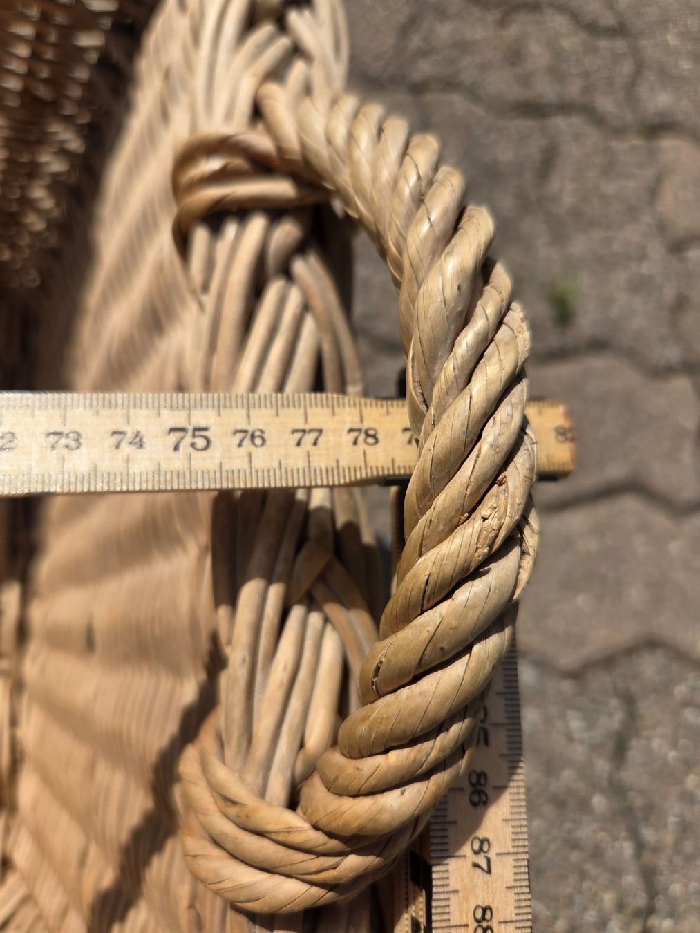 Altro per la casa: Rechteckiger Weidenkorb mit zwei Griffen – Usato da Winterthur venduto da trise80 9
