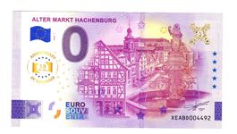 0 EURO Schein ALTER MARKT HACHENBURG