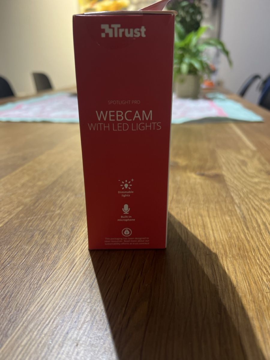 Trust Webcam: Webcam Trust Spotlight Pro mit LED Licht gebraucht – Nuovo e nell'imballaggio originale da Worb venduto da hak_62xr 1