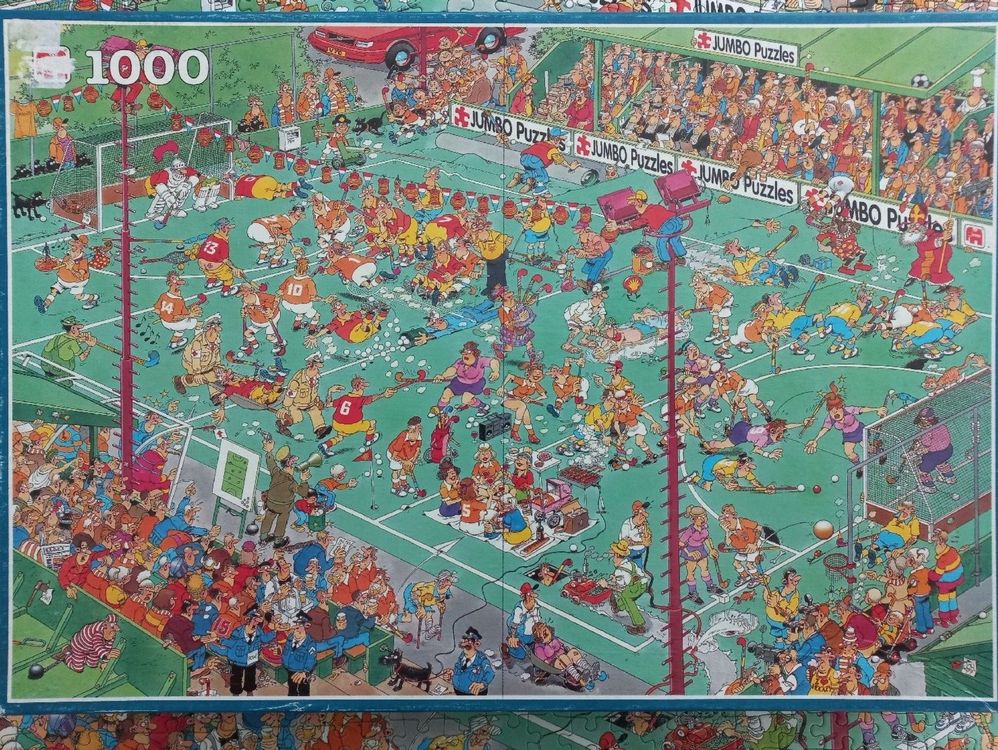 Jumbo Puzzle 1000 Teile - Wimmelbild Sport Spass | Kaufen auf Ricardo