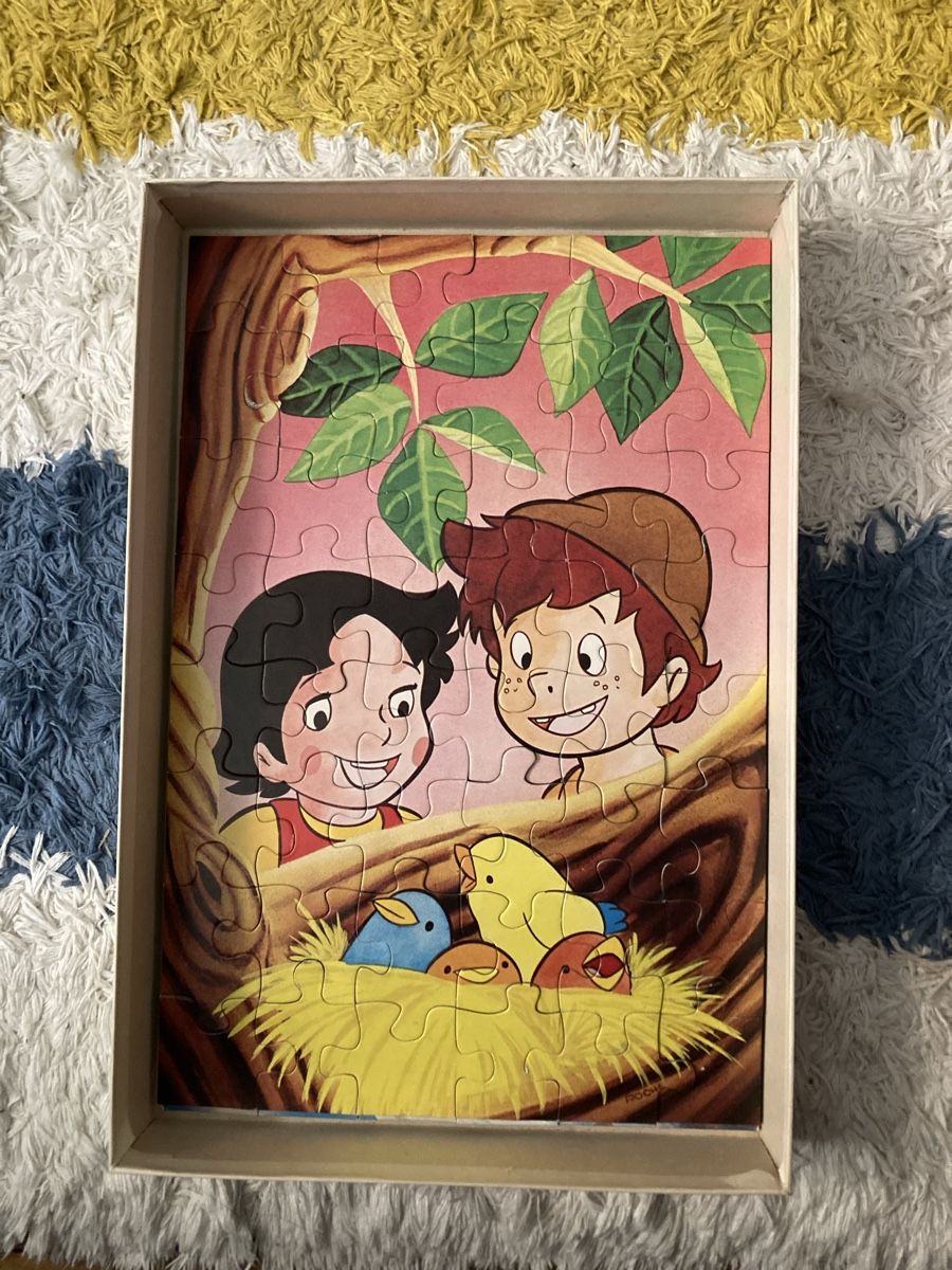 Puzzles: Retro-Puzzle Heidi, 2x 48 Teils – D'occasion à Zürich par Ekka 1