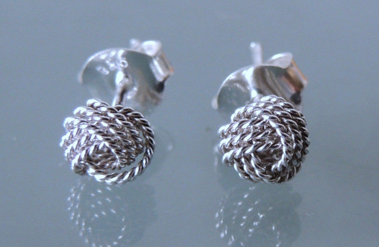 Orecchini pendenti & Orecchini a lobo: Silber 925 Ohrstecker 5 x 6 mm – Nuovo e nell'imballaggio originale da Waldenburg venduto da schaller707
