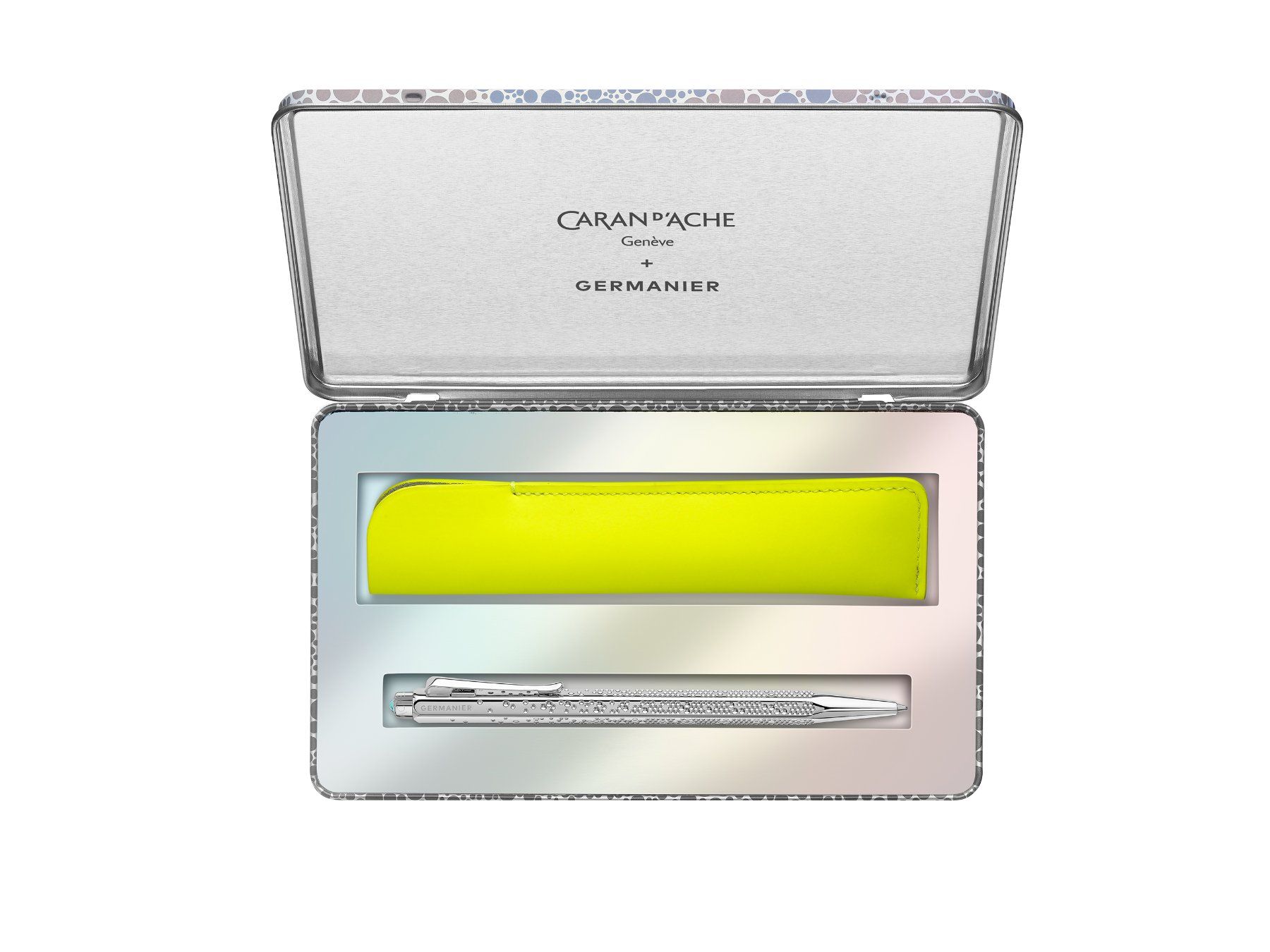 Caran D'Ache Stifte & Marker: 8902.016 Ecridor Kugelschreiber + Lederetui Germanier & CDA – Neu und originalverpackt aus Strengelbach von Mozi1 3