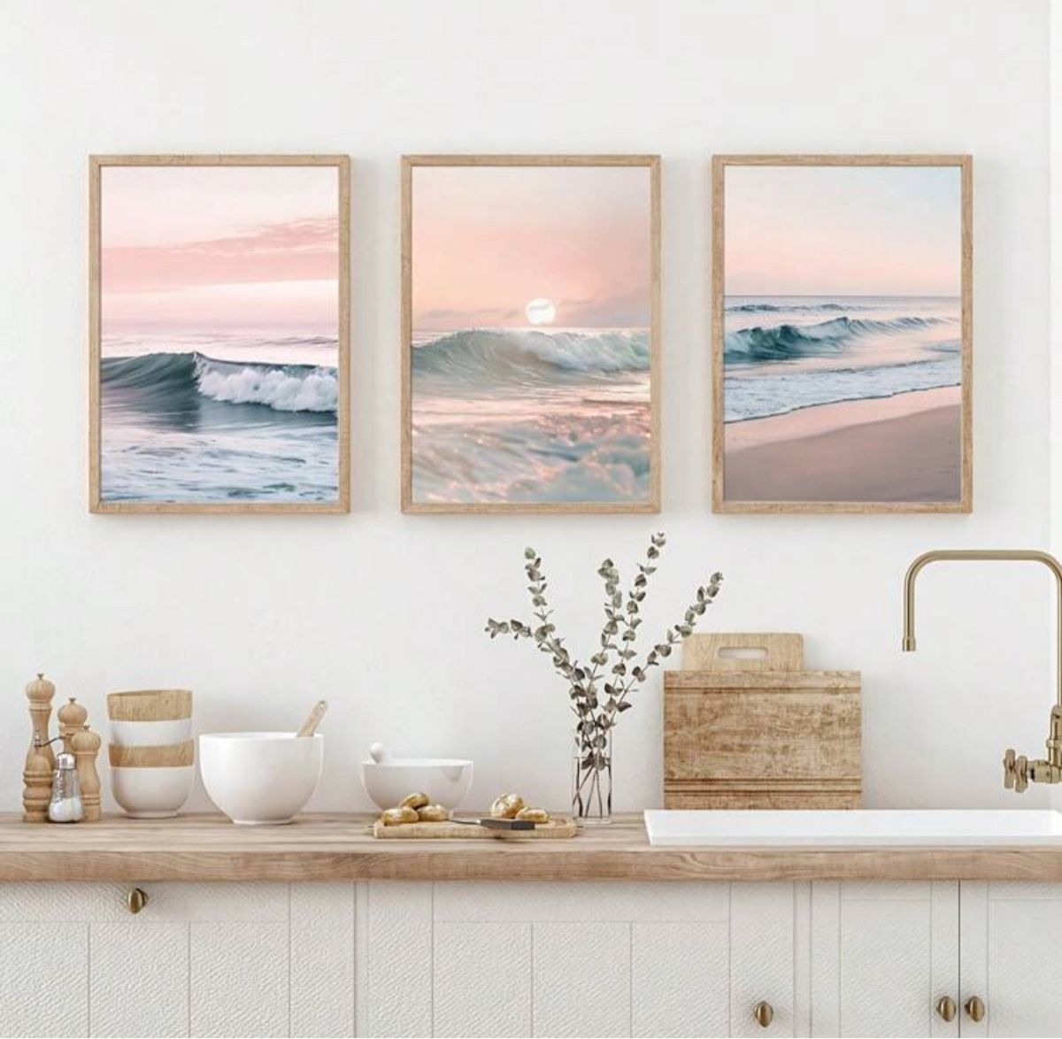 Gemälde: Set de 3 peintures sur toile – Neu und originalverpackt aus Châtel-St-Denis von Montclair_Swiss 2