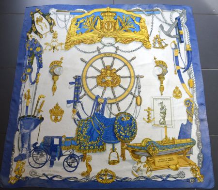Seidenschal  Hermès Musée foulard en soie