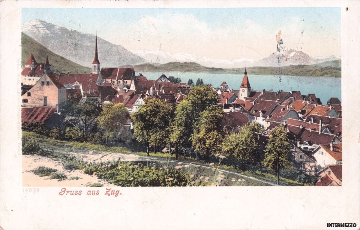 Cartoline postali: Zug // See Gruss 1902 – Usato da Basel venduto da intermezzo12