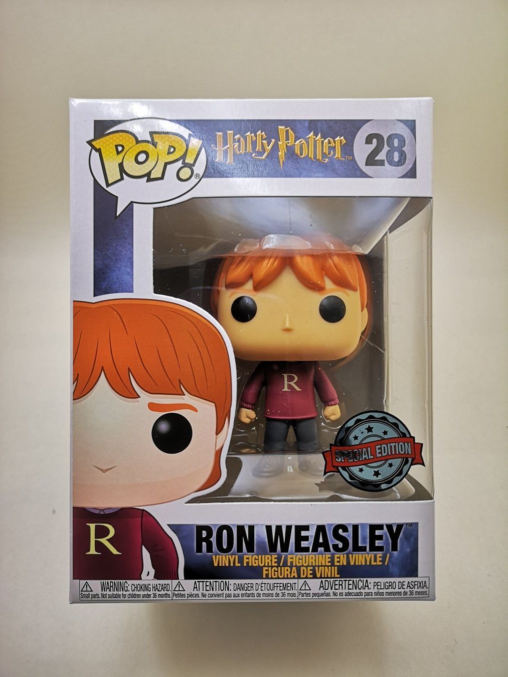 Funko Statuette: Funko Pop Ron Weasley #28 – Nuovo e nell'imballaggio originale da Riehen venduto da _TheCollectorShop_