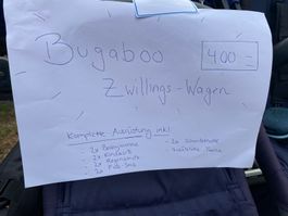 Bugaboo donkey twin