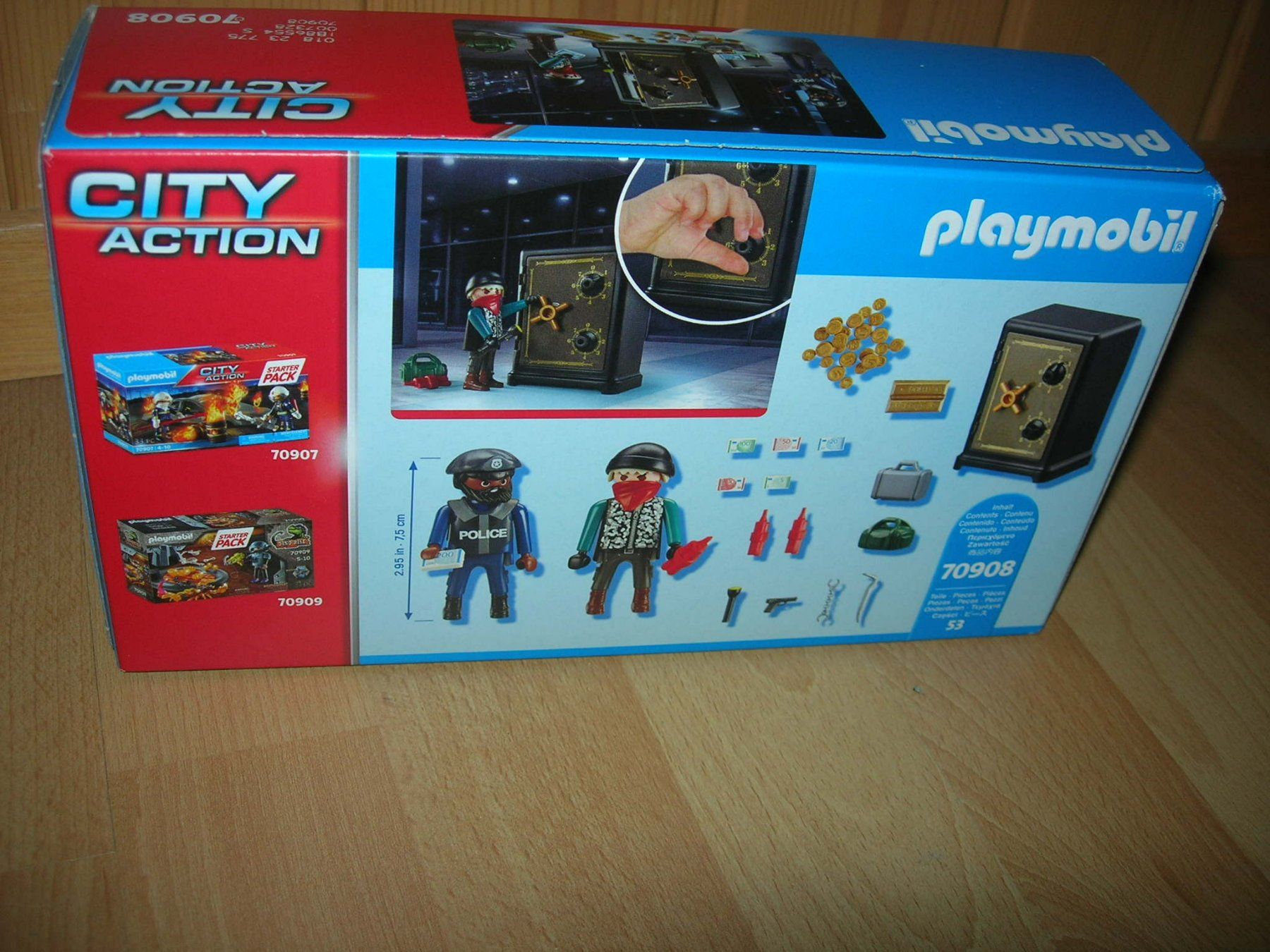 Playmobil Giocattoli: PLAYMOBIL 70908 Starter Pack Tresorknacker – Nuovo e nell'imballaggio originale da Hornussen venduto da Corvette- 1