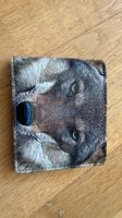 Portemonnaie mit Wolfmotiv