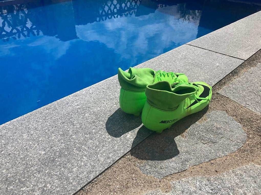 Herrenschuhe: Chaussures de foot – Gebraucht aus Marsens von suz_gn8v