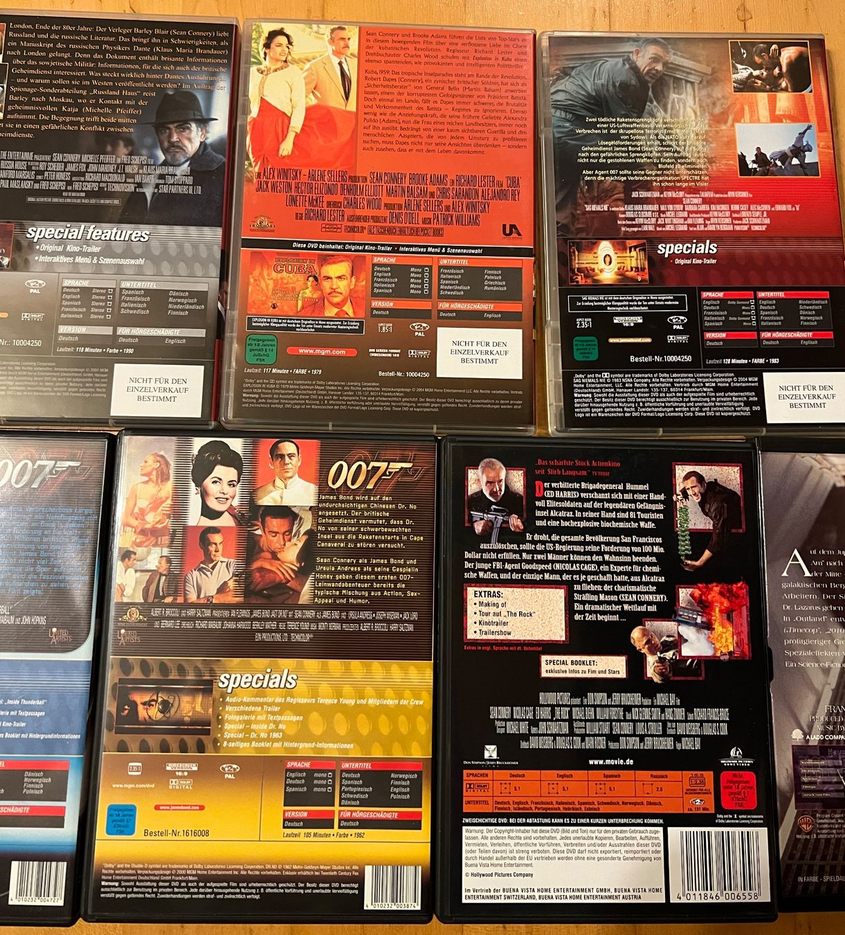 Alle DVDs: Sean Connery Collection [11 DVDs] – Gebraucht aus Unterengstringen von NOISE 3
