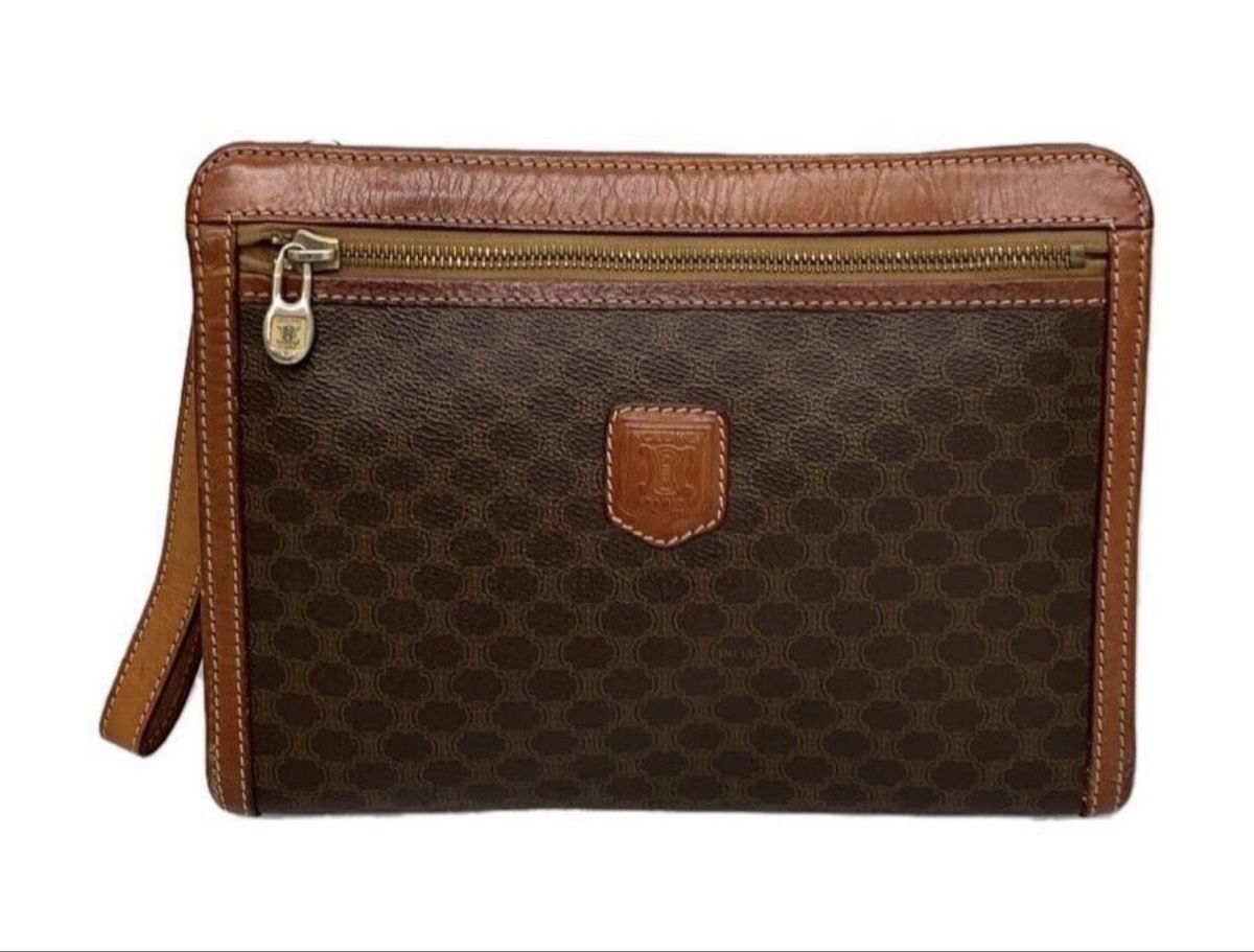 Celine Taschen: POCHETTE VINTAGE CELINE MACADAM – Gebraucht aus Orbe von Miki_7777