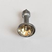 Anti-Dust Plug/Deko für AudioKlinke 3.5mm (Weiss/Creme) NEU*