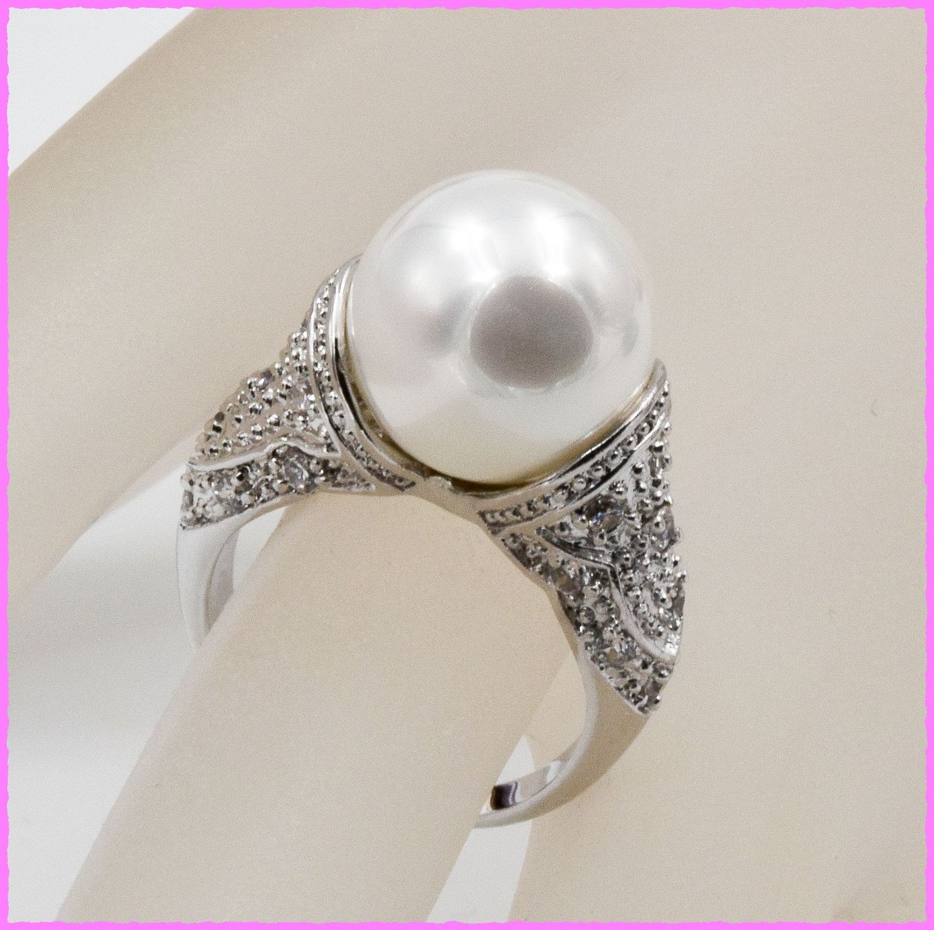 Anelli: Muschelkern Perlen Ring – Nuovo e nell'imballaggio originale da Oberglatt ZH venduto da Diamond-Girl
