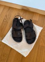 Leder Sandalen Grösse 41 / 42 H Style Braun Massimo Dutti