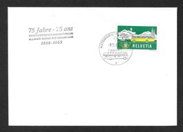 Sonderbrief A. 928 75 Jahre Samariterbund 9.6.1963