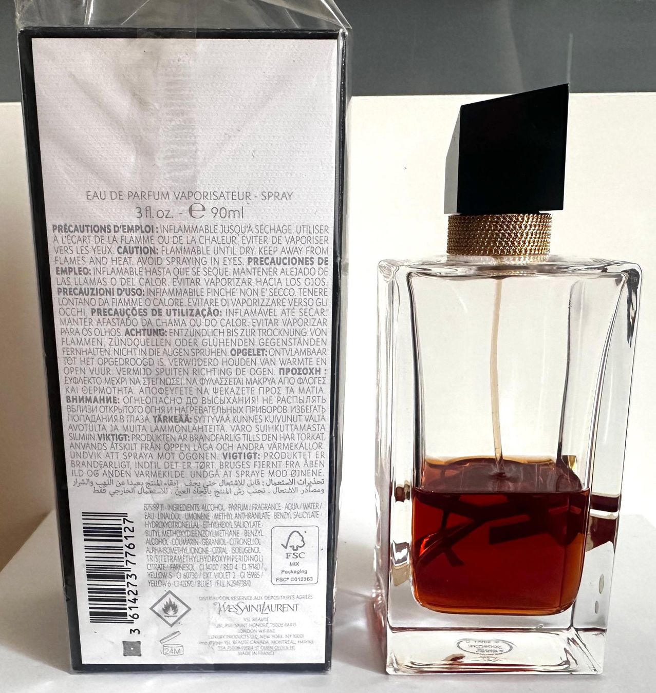 Saint Laurent Profumi & Eau de Toilette: YSL Libre Le Parfum 90ml Eau de Parfum Rest ca. 35ml – Usato da Horw venduto da stefsan 1