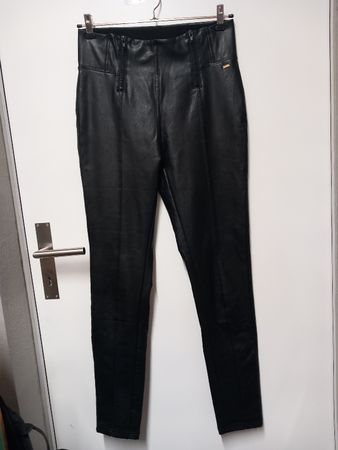 Kunstleder Leggings LASCANA Gr.36/38 gefüttert