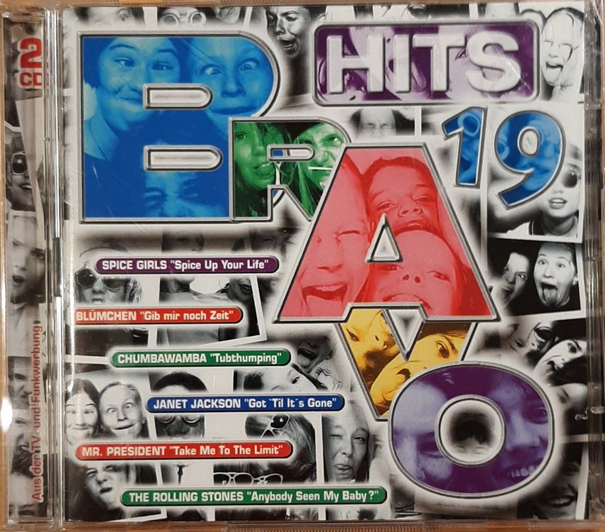 Bravo Hits 19, Doppel CD, Hit Compilation 1997, Sampler | Kaufen Auf ...