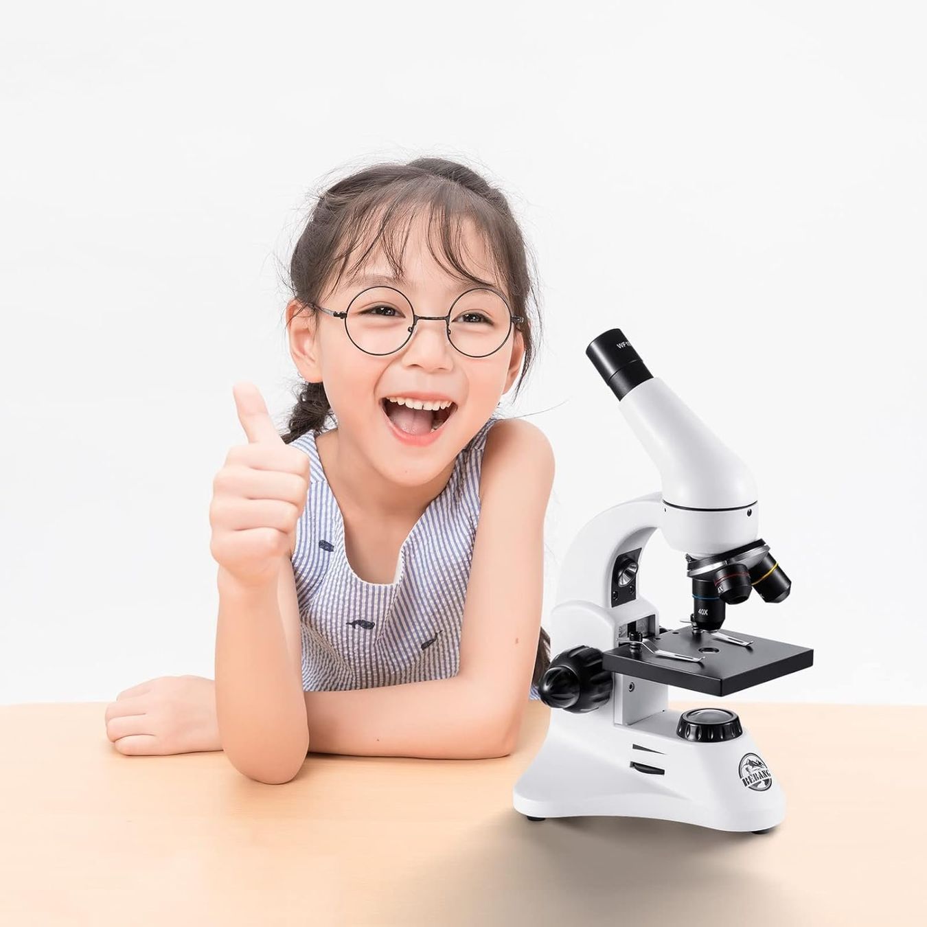 Microscopi: Optisches Mikroskop 40-2000x Dual Beleuchtung Komplettset – Nuovo e nell'imballaggio originale da St. Gallen venduto da RestpostenSG 2
