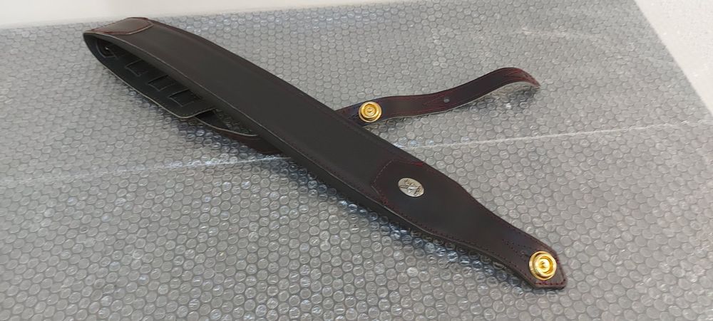 Dunlop JH22 Jimi Hendrix Gitarrengurt - Monterey Pink Mit Leder