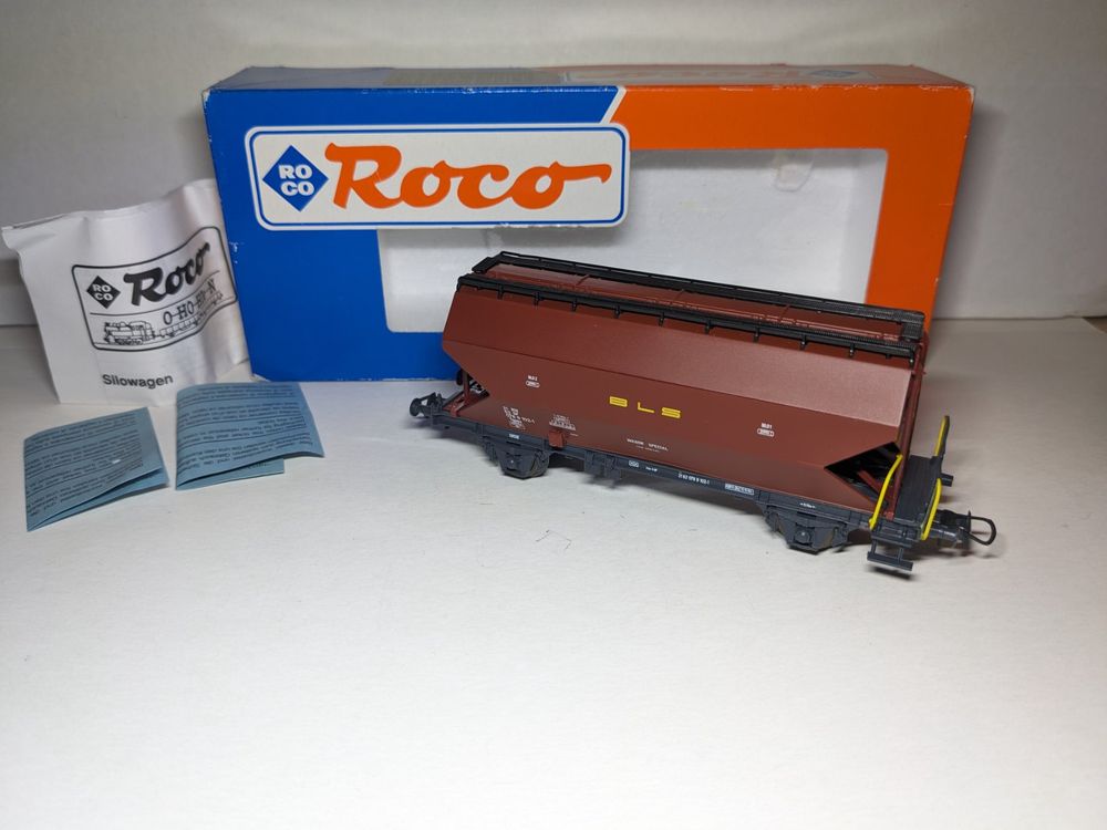 Roco 46245 BLS SPEZIALWAGEN Tgpps SiloWagen | Kaufen auf Ricardo
