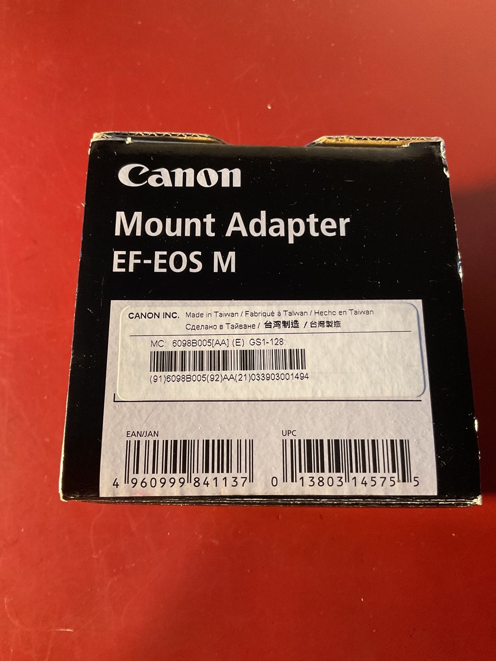 Canon Adattatori foto: Canon Mount Adapter, EF-EOS M, unbenutzt – Nuovo (secondo la descrizione) da Tecknau venduto da Gluschtikum 5