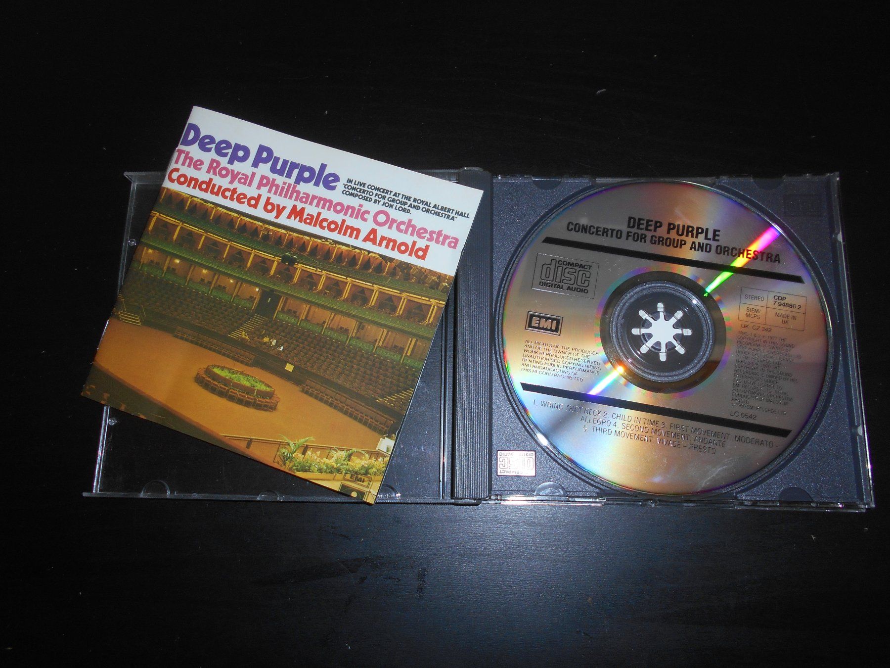 CD: Deep Purple & The Royal Philharmonic Orchestra / 1969 – Usato da Aarberg venduto da witchhunter01