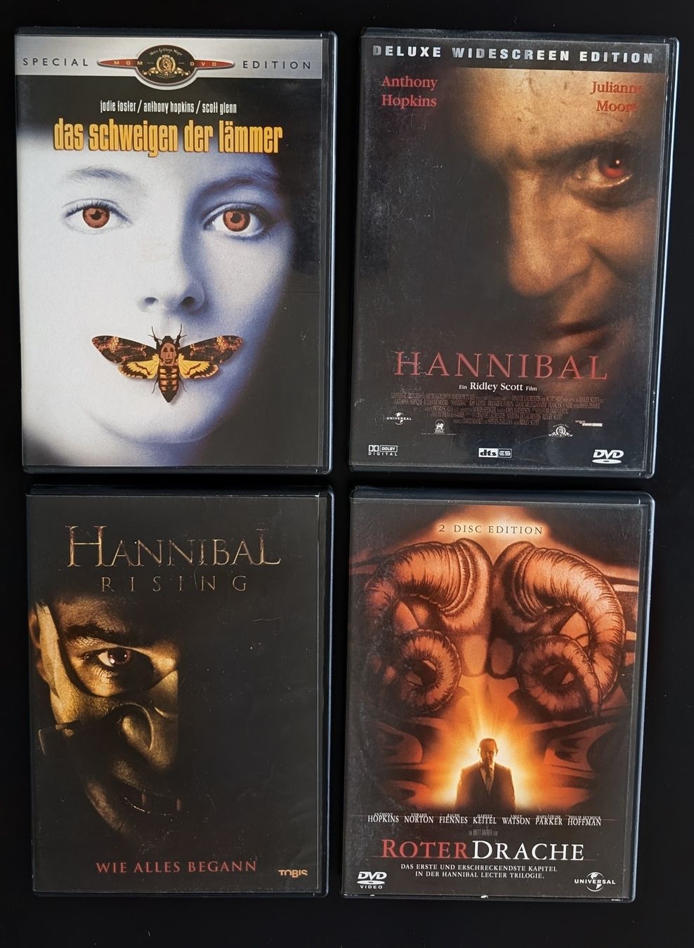 Tutti i DVDs: Schweigen der Lämmer Serie DVDs – Usato da Wädenswil venduto da Wolfsblutig