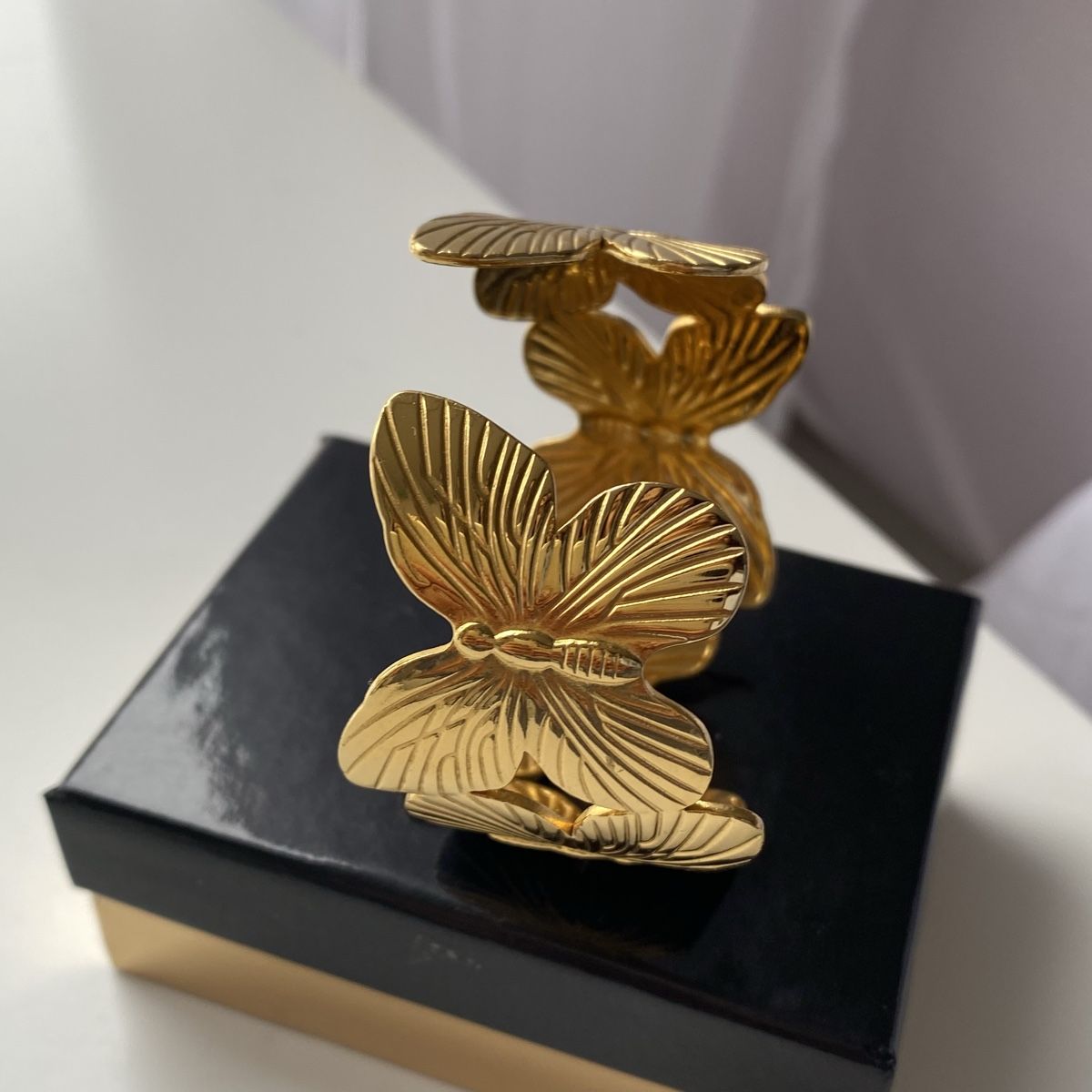 Bracciali & Braccialetti: 18KGP Massive Schmetterling  Armreif – Nuovo (secondo la descrizione) da Givisiez venduto da dor_xb9k 2