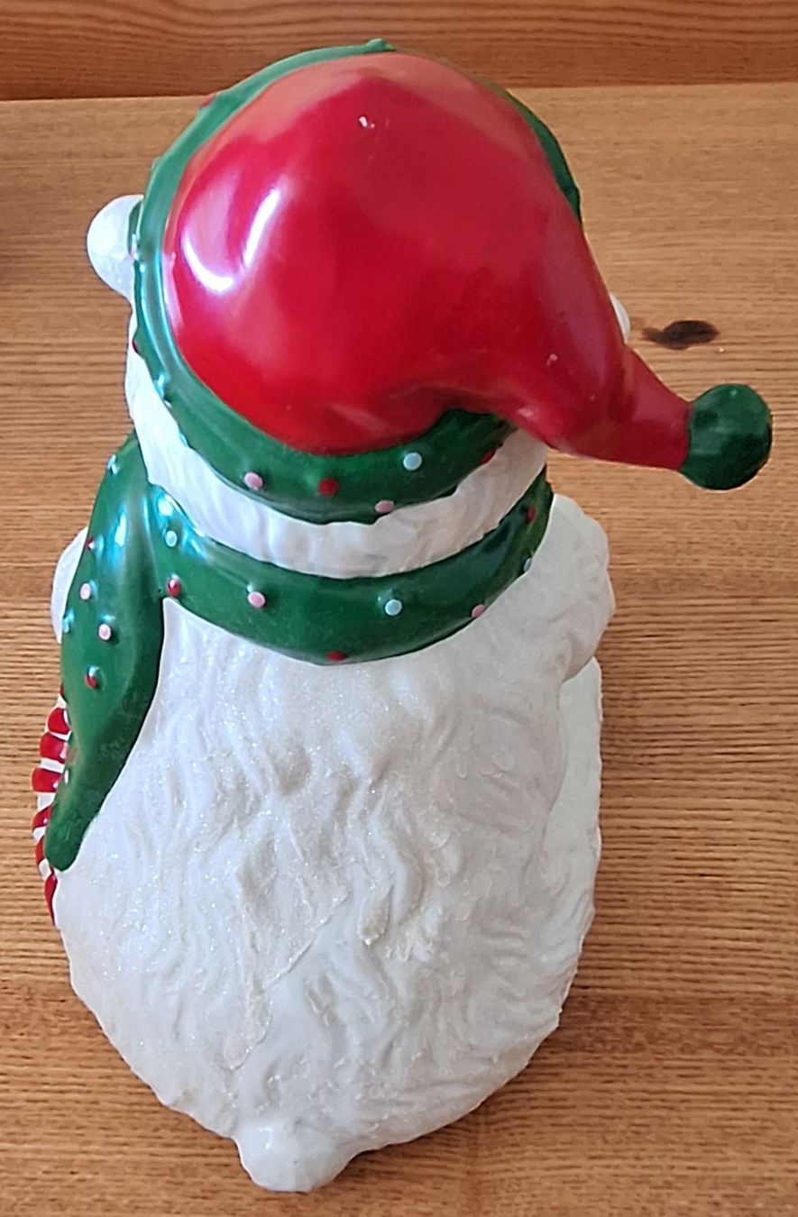 Partylite Portacandele: Partylite Weihnachts-Eisbär Keramik Figur  – Usato da Adlikon b. Andelfingen venduto da Kraemse 2