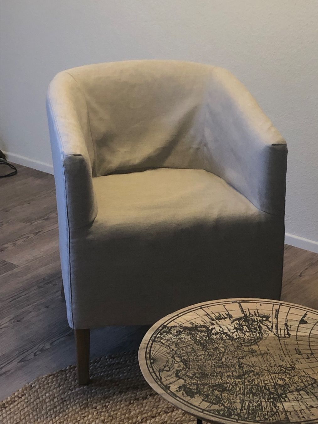 Maisons du monde Poltrone: Neu - Grauer / Beige Sessel – Nuovo (secondo la descrizione) da Hüttikon venduto da abarb 1