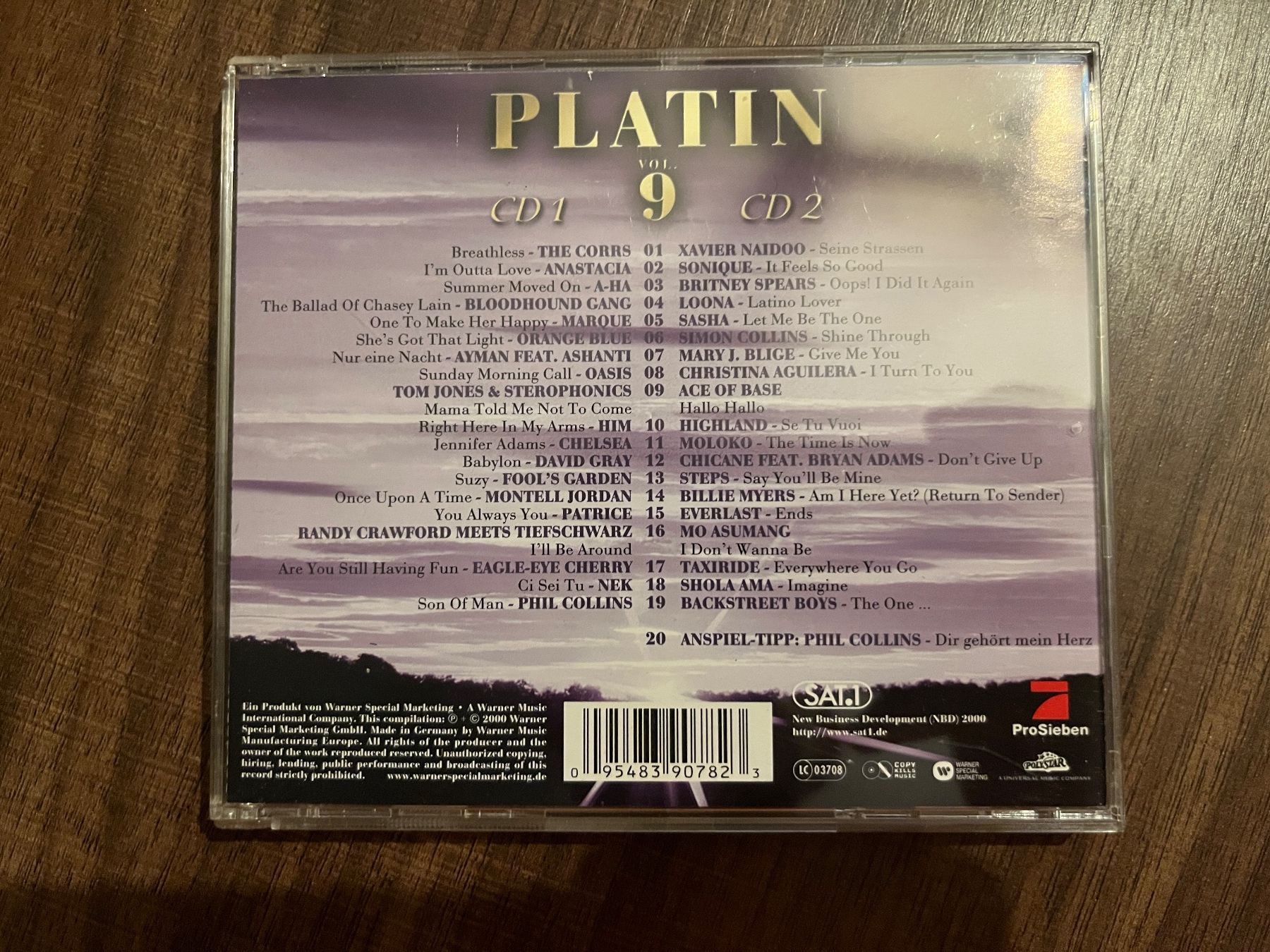 CD: PLATIN Vol. 9 CD Compilation Various Artists 💿 – Usato da Sierre venduto da black.box 1