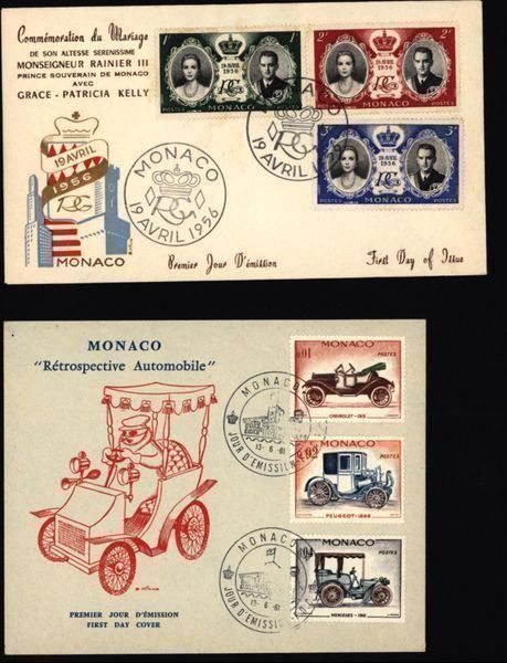 Tous les timbres: MONACO FDC/ Blocks etc. (AZ225) – D'occasion à Seuzach par Harri19