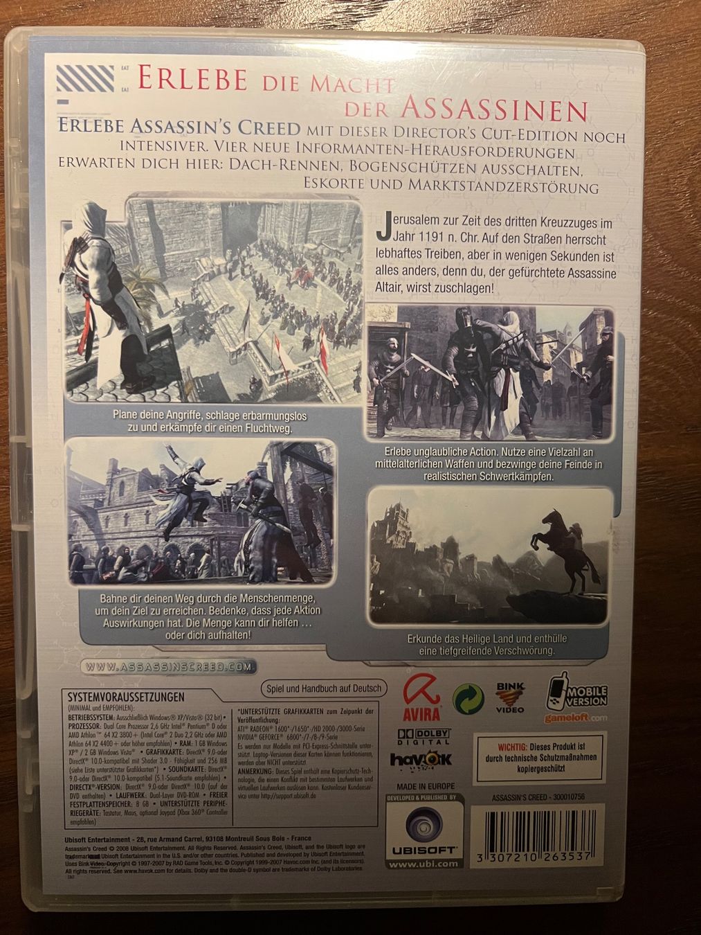 Spiele: Assassin's Creed - Director's Cut – Gebraucht aus Therwil von annickfankhauser 1