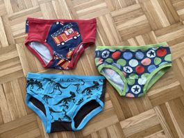 3 x handmade Unterhosen Gr. 2 - 4 Jahre