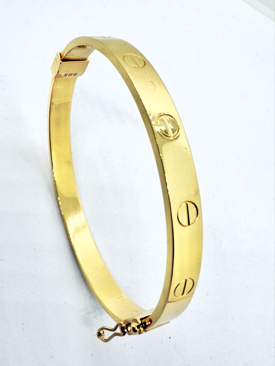 Bracciali & Braccialetti: 585 Gold Armreif NEU – Nuovo e nell'imballaggio originale da Murg venduto da MTGold 5