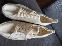 Basket corde crème taille 39 Marina neuve