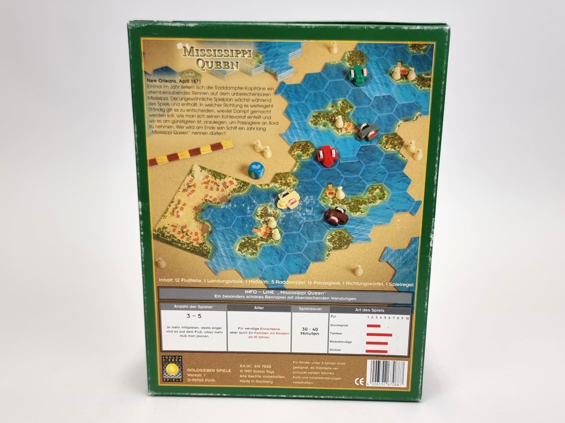 Jeux: Gesellschaftsspiel "Mississipi Queen" – D'occasion à Urtenen-Schönbühl par Restwert_Schoenbuehl 2