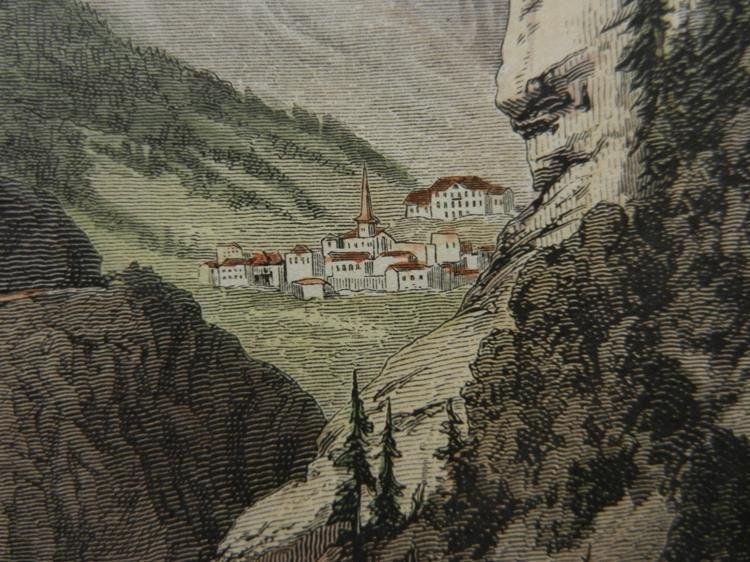 Gravures: Bad Leuk Gemmiwand – D'occasion à Risch par Rischli15 8