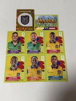 Panini WM 2026 - Ecuador Set 8 Stk inkl Wappen & Teambild 
