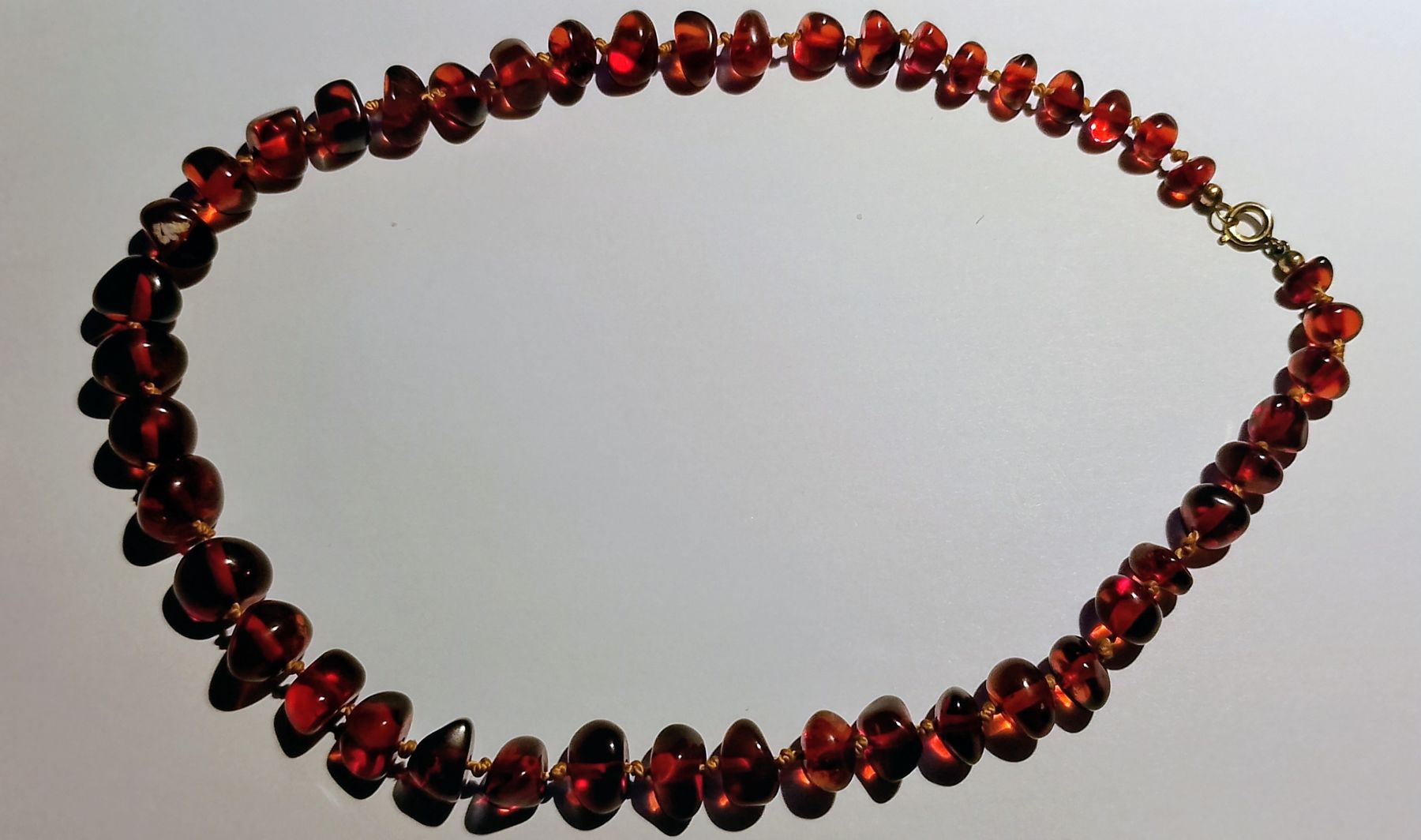 Catenine: Bernsteinkette 43 cm – Usato da Therwil venduto da col_m6rx 2