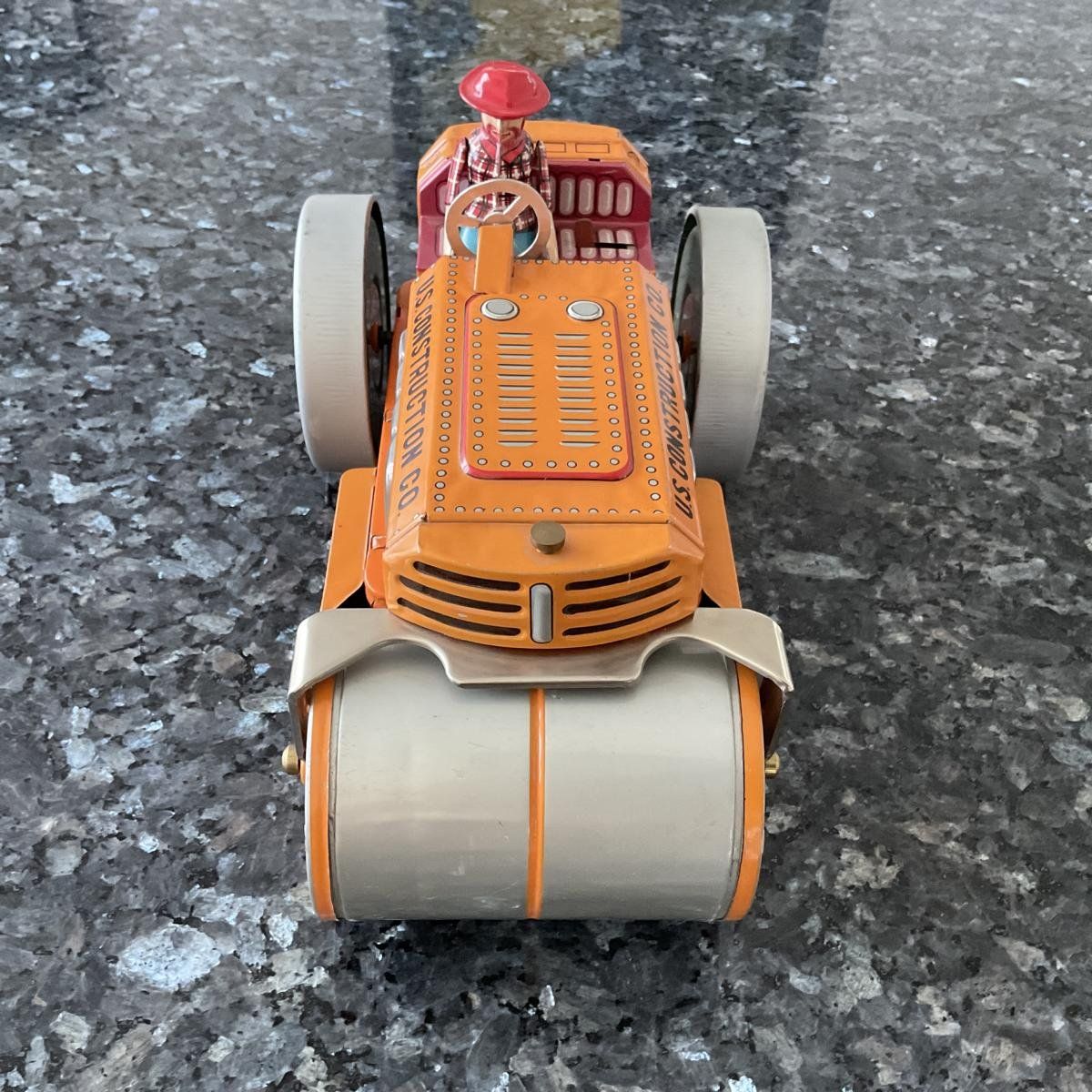 Giocattoli: DAIYA, Road Roller, rares Blechspielzeug – Usato da Dättlikon venduto da chugelschryber 2