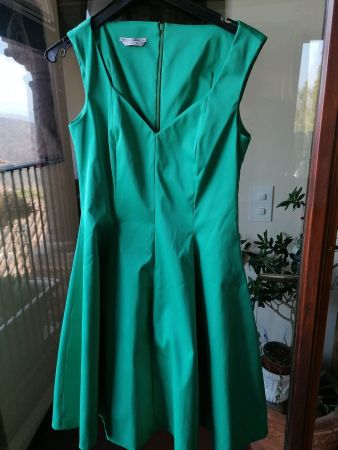 Cocktail Kleid grün 42