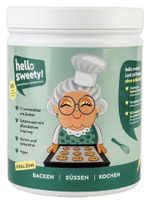 Hello Sweety Tafelsüsse Erythrit Stevia 1000g Dose neu
