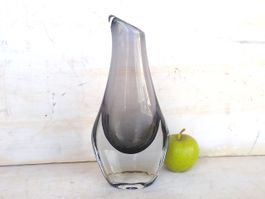 Vase Glas Vintage Mid Century Orrefors Landberg ? Soliflor