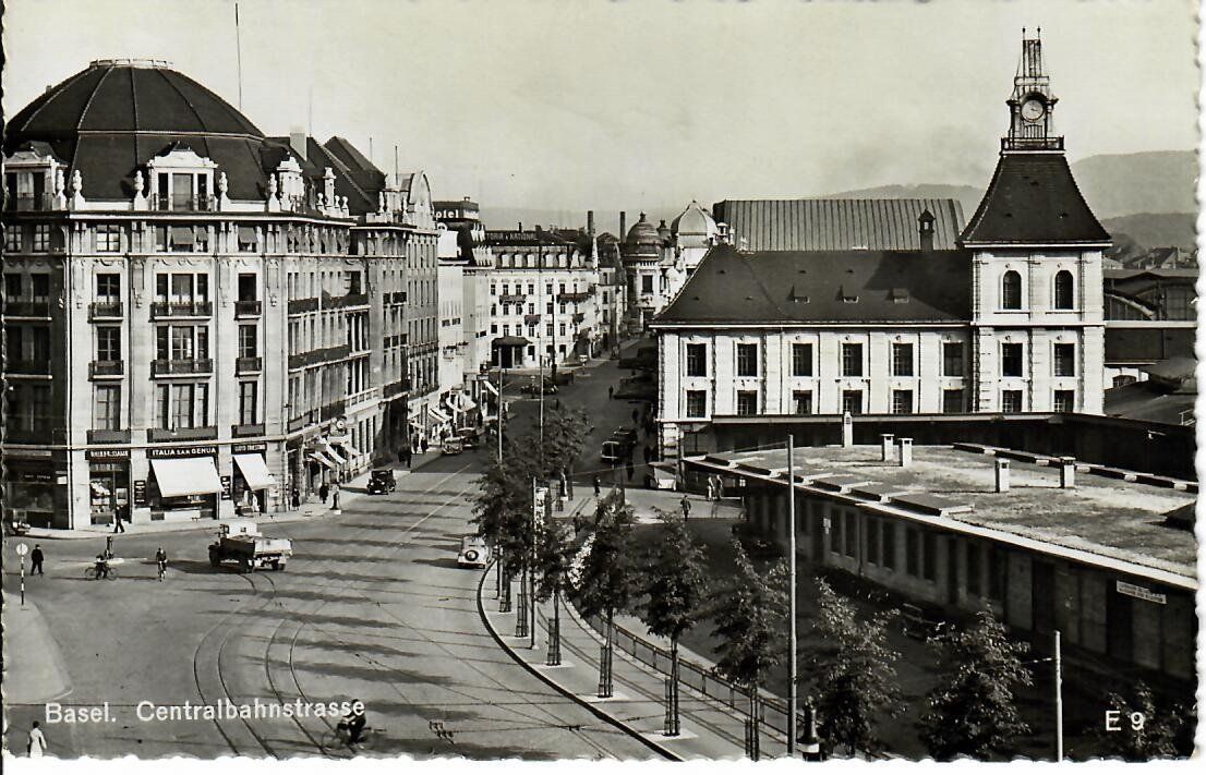 Ansichtskarten: Basel - Centralbahnstrasse – Gebraucht aus Hochdorf von Ziegel-16